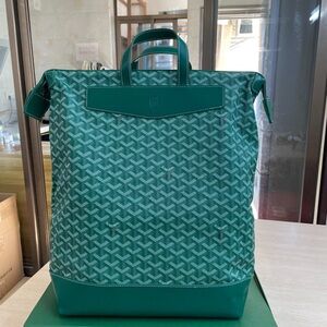 Goyard Green Backpack